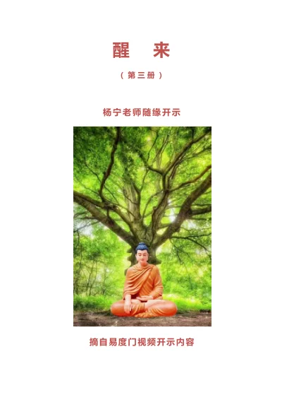 醒来 · 第三册原文件封面